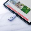 Piconizer 4 128GB USBメモリ バイオレット Lightning USB Type-C iPhone Android 対応 MFi認証品