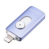 Piconizer 4 1TB USBメモリ バイオレット Lightning USB Type-C iPhone Android 対応 MFi認証品