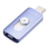 Piconizer 4 256GB USBメモリ バイオレット Lightning USB Type-C iPhone Android 対応 MFi認証品
