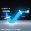 静音ワイヤレスマウス Bluetooth 専用レシーバー 両対応 ブルーLEDセンサー ブラック