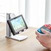 iPad・タブレット縦置きスタンド アルミ 横置き対応 シルバー