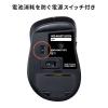 Bluetoothマウス 小型マウス 静音マウス ワイヤレス 5ボタン iPad iPhone レッド