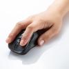 ワイヤレスマウス 小型マウス 静音マウス Type-Aワイヤレス 5ボタン ブラック