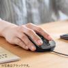 有線マウス 小型マウス 静音マウス 5ボタン Type-A ブルー