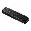 SD/microSDカードリーダー USB Type-C USB A デュアルコネクタ USB 3.2 Gen1 ブラック