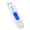 USBメモリ 128GB USB3.1 Gen1 ホワイト キャップレス スライド式 JetFlash790 PS4動作確認済 Transcend製