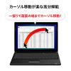 有線マウス USB Type-C接続 ブルーLEDセンサー