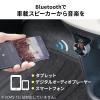 FMトランスミッター Bluetooth ハンズフリー USB充電 音楽再生 microSD 車載充電器 シガーソケット
