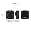 ドライブレコーダー microSD32GB付属 バッテリー内蔵 吸盤固定仕様 DrivePro 250 Transcend製