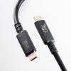 【アウトレット】USB4ケーブル 40Gbps 1m 240W対応 USB Type-C USB-IF認証品 ブラック