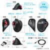 トラックボールマウス チルトホイール 高速スクロール エルゴノミクス 静音 2.4GHz Bluetooth ワイヤレス 5ボタン USB-C充電式 ブラック