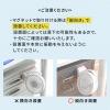 USB扇風機 USB充電式 マグネット クリップ 3WAY 静音 360° ブラック