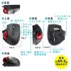 小型ワイヤレストラックボール 親指操作型 32mmボール ブラック