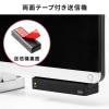  テレビスピーカー(ワイヤレス・テレビ用・手元スピーカー・充電式・最大30m・敬老の日・耳元・夜中・難聴・高齢者・ブラック)
