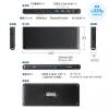 ドッキングステーション HDMI2つ 3画面出力対応 USB-C接続 専用AC付属 薄型 4K/60Hz対応