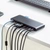 ドッキングステーション HDMI2つ 3画面出力対応 USB-C接続 専用AC付属 薄型 4K/60Hz対応