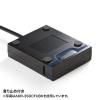 ゴム製カバー付き SDカードリーダー  USB3.2 Gen1 USB A接続