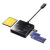 マルチカードリーダー USB Type-C接続 USB 3.2 SD microSD MS CFカード対応