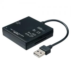 マルチカードリーダー USB2.0 SD/microSD MS CFカード対応