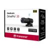 Transcend 二輪車用ドライブレコーダー microSD64GB付属 バッテリー内蔵 Wi-Fi対応 IP68 Dashcam