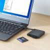 SD/microSD/CFカードリーダー USB Type-C接続 UHS-II対応 ケーブル一体型