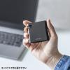 SD/microSD/CFカードリーダー USB Type-C接続 UHS-II対応 ケーブル一体型
