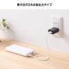 USB充電器 5V/2A出力 USB A ブラック USB-ACアダプタ