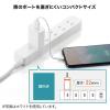 USB充電器 5V/2A出力 USB A ブラック USB-ACアダプタ