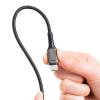 電力表示つき USB Type-Cケーブル USB PD100W対応 e-marker搭載 USB2.0 1m 高耐久 ブラック