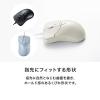 静音有線ブルーLEDマウス イオプラス スカイブルー