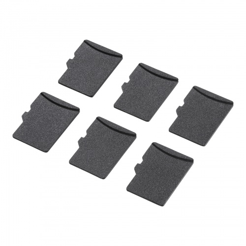 【アウトレット】microSDカードスロット用キャップ 6個入り