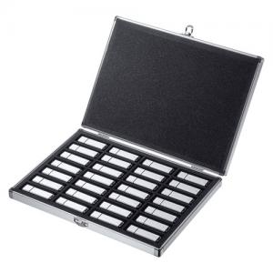 USBメモリーケース 28本収納 シルバー