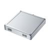 USBメモリーケース 10本収納 シルバー