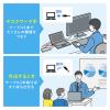 USB Type-Cドッキングステーション(スタンド付き)
