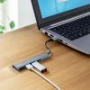 USB 3.2 Gen1+USB2.0 コンボ　スリムハブ(カードリーダー付き)
