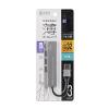 USB 3.2 Gen1+USB2.0 コンボ　スリムハブ(カードリーダー付き)