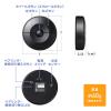 円盤型 Bluetoothマウス USB Aレシーバー 乾電池式