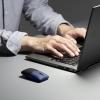 ワイヤレスマウス SLIMO 充電式 USB Type-C ネイビー 静音