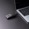 薄型ワイヤレスマウス SLIMO 充電式 USB A ブラック 静音