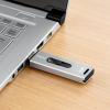スティック型SSD 512GB USB3.2 Gen2 USB A スライド式コネクタ シルバー テレビ録画 ゲーム機 PS5/PS4対応