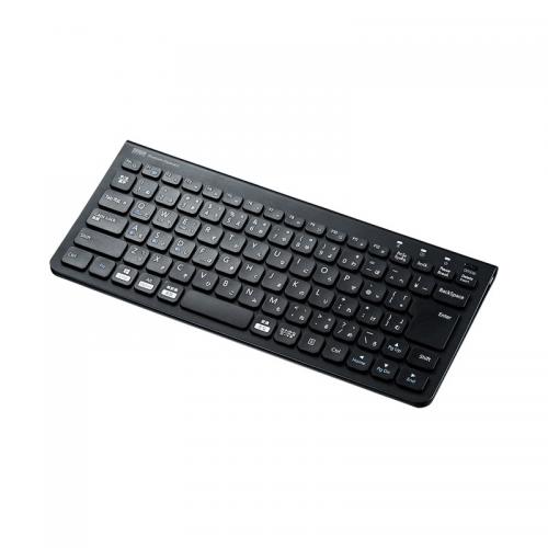 Bluetoothキーボード コンパクト スリム パンタグラフ ブラック
