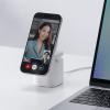 Bluetoothスピーカー ワイヤレス充電 7.5W スタンド機能 ホワイト