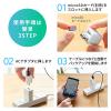 Qubii Duo iPhone iPad iOS Android 自動バックアップ microSDカードリーダー機能 容量不足解消