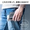 スマートキーケース スマートキー2個収納 カード2枚収納 防水 防塵 止水ファスナー 外側ポケット付き キーリング付属 カーキ