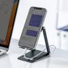 折りたたみ式スマホスタンド 薄型9mm アルミ製 角度調整