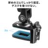 モバイルモニタースタンド クランプ式 15.8インチ 15.6インチ 360度回転 伸縮アーム モバイルディスプレイ タブレット