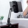 モバイルモニタースタンド クランプ式 15.8インチ 15.6インチ 360度回転 伸縮アーム モバイルディスプレイ タブレット