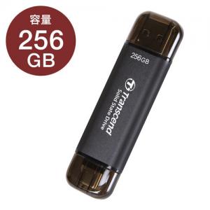 Transcend ESD310C ポータブルSSD 256GB TS256GESD310C