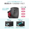 小型Bluetoothトラックボール 親指操作型 32mmボール ブラック