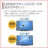 有線マウス USB Aコネクタ 5ボタン ブルーLEDセンサー ブラック